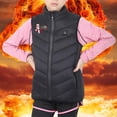 thumbnail image 4 of Gilet Chauffant Léger Rechargeable Usb pour Enfants Garçons Filles, 4 of 8