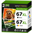 thumbnail image 1 of 67 Ink Compatible for HP 67 Ink Printer Cartridges for 67XL HP Ink Cartridge DeskJet 2752e 2855e, 1 of 8
