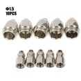 thumbnail image 1 of 10pcs P-80 Plasma Cutter Consumable Torch Kit 1.1mm-1.7mm Nozzle Tip Electrode, 1 of 1