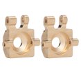 thumbnail image 3 of Brass Steering Blocks Knuckle, 2PCS Wear  RC Brass Steering Cup Rustproof  For 1/18 TRX4M, 3 of 8
