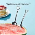 thumbnail image 4 of WIFKLSIIPG Cute Stainless Steel Shovel Spoon Set Dessert & Watermelon Serving Utensils for Home Use, 4 of 7