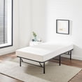 thumbnail image 3 of Mainstays 14" High Profile Foldable Steel Twin XL Platform Bed Frame, No Box Spring Needed, Black, 3 of 9