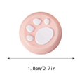 thumbnail image 3 of stanreset Stick Caps Comfortable Anti-Skid Cat Paw Shape Perfect Replacement Thumbstick Cover Controller Accessories white on pink Type1 NO1, 3 of 6