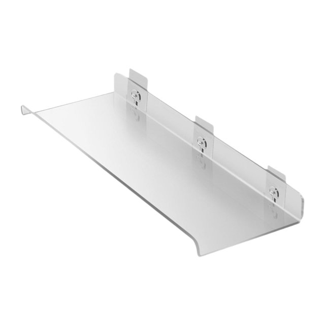 Siruishop Bath Organizer Lightweight Simple Cosmetic Display Shelf for Kitchen Bedroom 40x15x3.5 cm