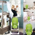 thumbnail image 4 of WIFKLSIIPG High Chair Cushion with Soft Leather High Chair Cover Foldable High Chair Insert Cushion PU Leather Kids Dining Room Cushion Suitable Children, 4 of 5
