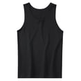 thumbnail image 2 of LOVZFMLL Tank Tops for Men's Fashion Comfy Solid Short Sleeve Round-Neck Regular Pullover Tank, 2 of 3