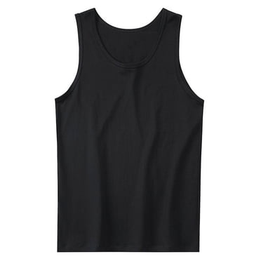 Posijego Mens Casual Tank Tops Sleeveless Cotton T-Shirts Gym Workout Athletic Muscle Shirts Undershirts