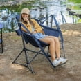 thumbnail image 2 of RIO Swinging Hammock Chair with Footrest, 2 of 9