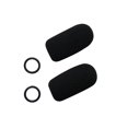 thumbnail image 1 of Replacement aviation microphone windscreens for Bose, Lightspeed, David Clark, Crystal Mic (Two (2) Pack Standard Model), 1 of 10