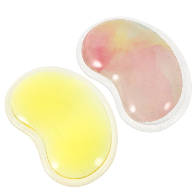 Miangastore 2 Pcs Repose-Poignet de Souris en Silicone Ergonomique Support de Poignet