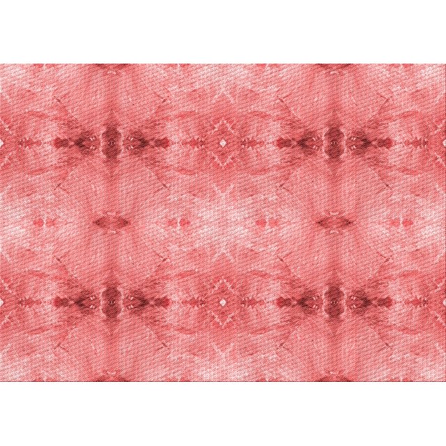 Ahgly Company Tapis d'Intérieur Rectangulaire Transitionnel Lavable à la Machine, Corail Clair Rose, 7 Pieds x 9 Pieds