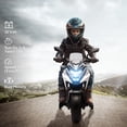 thumbnail image 4 of Qaba Moto Électrique 12 V Homologuée Honda avec Phares et Musique, Blanc, 4 of 10