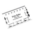 thumbnail image 1 of Thinsony Guitare Jauge d'Action Droite Règles Accessoire de Musique Outil de Mesure Outils Classiques Pièces Instrument Haute Définition, 1 of 6
