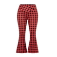 thumbnail image 4 of Pantalons de Yoga Bootleg pour Femmes Taille Haute Évasée Leggings d'Entraînement S-2TG, 4 of 5
