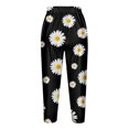 thumbnail image 3 of Birdeem Pantalon Court d'Été Décontracté pour Femme à Taille Élastique Imprimé, 3 of 5
