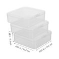 thumbnail image 2 of Shisuyan Pantry Organizer White 3Set 4.02X4.02X1.38In, 2 of 8