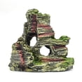 thumbnail image 2 of Meitianfacai Mountain View Decor Rockery Landscapes Rocks Hiding Cave Tree Aquarium Ornament Fish Tank Decoration, 2 of 7