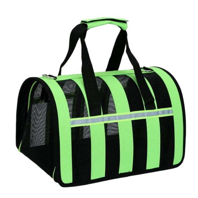 2024 New Breathable Mesh Foldable Cat Bag with Portable Design for Small Pets