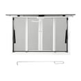 thumbnail image 1 of BeesClover Serving Window With 4 Horizontal Sliding Screen Windows & Awning Door & Drag Hook, Aluminum Alloy Concession Serving Window for Food Trucks Concession Trailers, 1 of 7