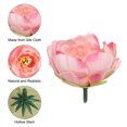 thumbnail image 4 of Unique Bargains Artificial Flower Head Fake Flowers Heads Bulk Silk Peony Heads Simulation Flower Rose Red 15 Pcs, 4 of 6