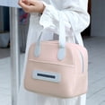 thumbnail image 1 of YIMWNYI Lunch Bag Sac à Riz Isolé, Grande Capacité, Imperméable, Sac à Lunch de Bureau, Rangement Portatif, Conservation des Aliments, Design Élégant, Sac Isotherme Portable, 1 of 6