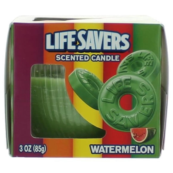 Life Savers clivew3 Pot de Bougie Parfumée de 3 oz pour Melon d'Eau