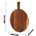 thumbnail image 3 of Cheese Boards Charcuterie Boards Wood Chopping Board Round Pizza Board Wooden Chopping Boards Kitchen Meat Serving Board Cheese Charcuterie Boards Chopping Boards Cheese Board Chopping Boards, 3 of 8