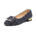 thumbnail image 2 of Femmes Filles Unies Grande Taille à Enfiler Plates Peu Profondes Confort Décontractées Chaussures Simples, 2 of 9