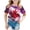 Violet, variante sur Zwiiyzr T-Shirt Garçons Filles « Happy Day Fête du Canada » Graphique Été Col Rond Manches Courtes T-Shirt Imprimé Hauts pour Enfants Ados 3-12 Ans Noir