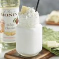 thumbnail image 4 of Monin Premium White Chocolate Syrup, Velvety Cocoa Butter & Creamy Vanilla Mixer, 750 mL (25.4 oz) Glass Bottles, Professional Bulk Case of 12, 4 of 5