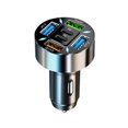 thumbnail image 1 of 66W Car Charger 4 USB Type C Fast Charging Car Phone With Dis Adapter N8H4, 1 of 1