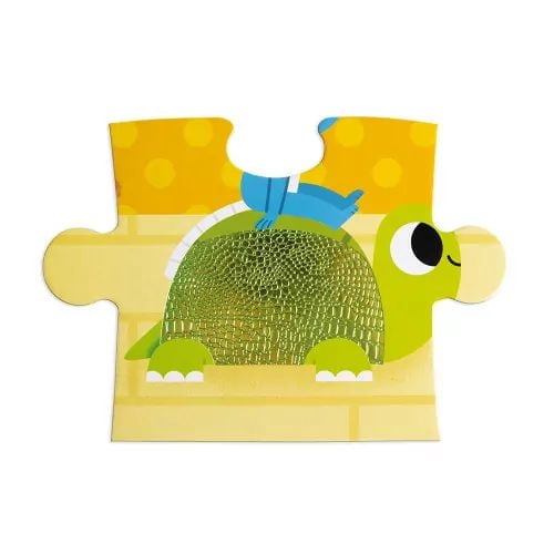 Janod Puzzle Tactile Animaux de Compagnie - 20 Pièces - À partir de 2 ans
