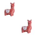 thumbnail image 3 of Wweixi 1/2/3 Animal Shape Pots Durable Materials For In Garden For Small Spaces Eco-friendly Crooked Head red 2PCS, 3 of 6