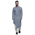 thumbnail image 1 of Atasi Cotton Printed Kurta Set For Men Designer Casual Kurta Pajama Clothing, 1 of 2