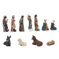 thumbnail image 4 of Christmas Resin Nativity Sets, Resin Material 11 Pcs Nativity Sets  For Desktop, 4 of 8