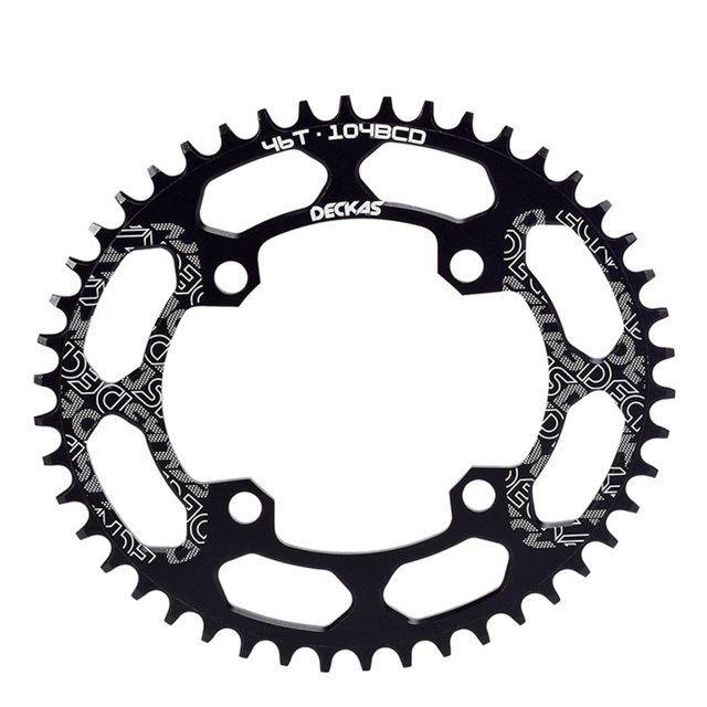 CAROOTU Chainring Narrow Wide Tooth Ultralight Aluminum Alloy Single Chainring Chainwheel For Bike Bicycle