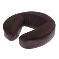 thumbnail image 1 of Coussin pour le Visage en PU Coussin pour le Visage pour Table de Massage Appui-Tête Coussinet Brun, 1 of 8