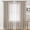Multi-color#8, variant on MTBLYS Polyester Curtain Sheer 83.86X51.97 Inch Semi-Sheer Rod Pocket Solid Color Light Filtering Living Room Balcony Use