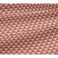 thumbnail image 5 of oneOone Tissu Jersey Viscose Orange Triangle Matériel de Robe Tissu Imprimé Tissu au Mètre 60 Pouces de Large - C2, 5 of 5