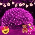 thumbnail image 1 of Estbridge Halloween/Christmas Net Lights Outdoor  6.6FT x 6.6FT 144 LED Fairy String Light with 8 Lighting Modes  Connectable Light for Garden Tree Bushes  Holiday Wedding Party Decoratio, 1 of 7