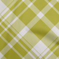 thumbnail image 1 of oneOone Polyester Spandex Lime Green Fabric Check Fabric For Sewing Printed Craft Fabric By The Yard 56 Inch Wide, 1 of 4