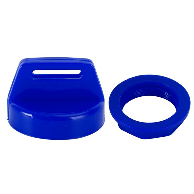 Blue Ignition Key Cover w/Nut For Polaris RZR XP 1000 900 800 Ranger Sportsman