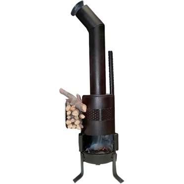 Mini Decorative Stove – Handmade, Rustic Charm,Mini Pot Belly Wood Cook Stove,Black Cast Iron Tabletop Fireplace,Cabin Shelf Decor for Small Room Diorama,Old-Fashioned Farmhouse Accent Vintage(1PC)
