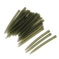 thumbnail image 1 of Graflsoa 30-Piece Green Rubber Anti-Tangle Fishing Sleeves for Carp Rigs, 54mm Length, Durable Terminal Tackle, 1 of 6