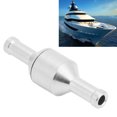 thumbnail image 1 of Aluminum Alloy Check Valve One Way Valve with Push Lock Design for Gasoline, , and Oil, Suitable for Water and Coolant Systems, 1 of 7