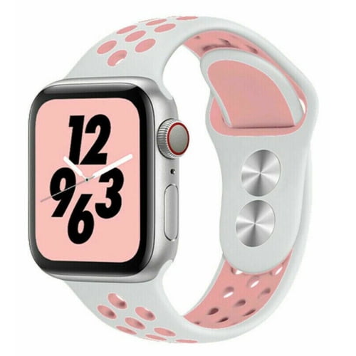 Sport Bands Compatible with for Apple Watch Band 42mm 42mm 45mm Women Men, Soft Silicone Breathable Replacement Straps Compatible with for iWatch SE Series 7 6 5 4 3 2 1 - Black