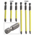 thumbnail image 2 of MYG 65mm 110mm Magnetic Special Slotted Cross Screwdriver Bit for Electrician FPH2, 2 of 10