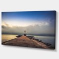 thumbnail image 2 of Phare sur la Côte et Ciel Nuageux - Impression sur Toile Moderne, 2 of 3