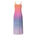 thumbnail image 4 of RKSTN Robe d'Été pour Femmes, Robe d'Été Décontractée et Tendance pour Femmes avec Poches, Sans Manches, Imprimé en Dentelle, Col en V, Robes de Plage, Robes Grande Taille pour Femmes, 4 of 5