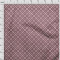 thumbnail image 3 of oneOone Polyester Lycra Rouge Diamant Géométrique Artisanat Projets Décor Tissu Imprimé par la Cour 56 Pouces de Large, 3 of 4